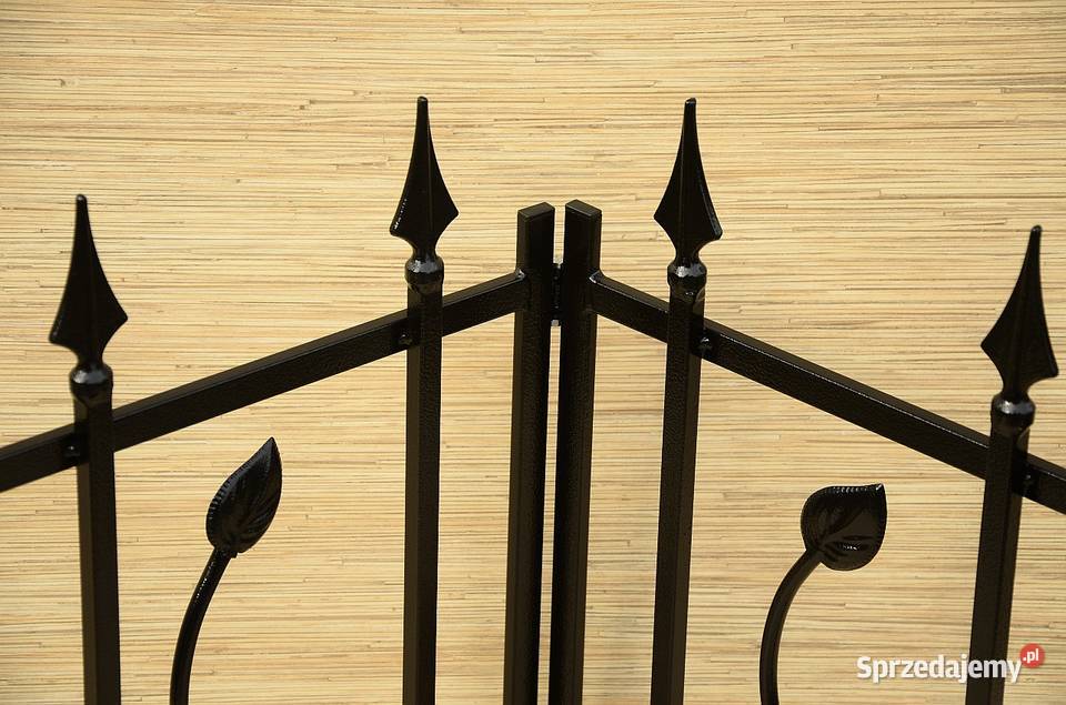Płotek metalowy ogrodowy palisada do ogrodu 100 małopolskie Siepraw