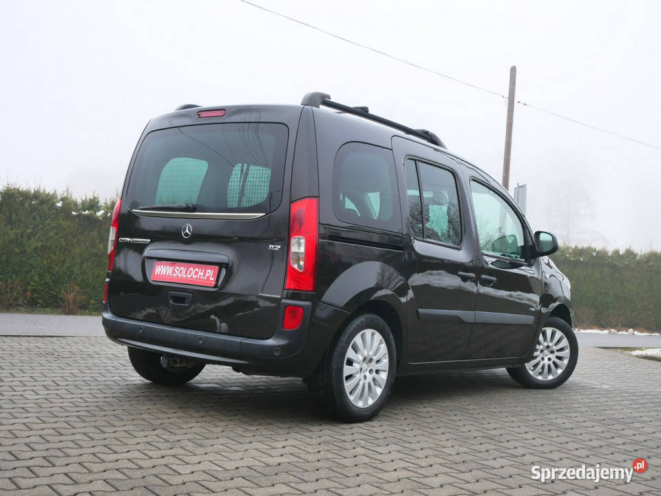 Mercedes Citan 12 114 Eu6 Tourer 5 osób Klimatr czujnik parkowania śląskie Goczałkowice-Zdrój
