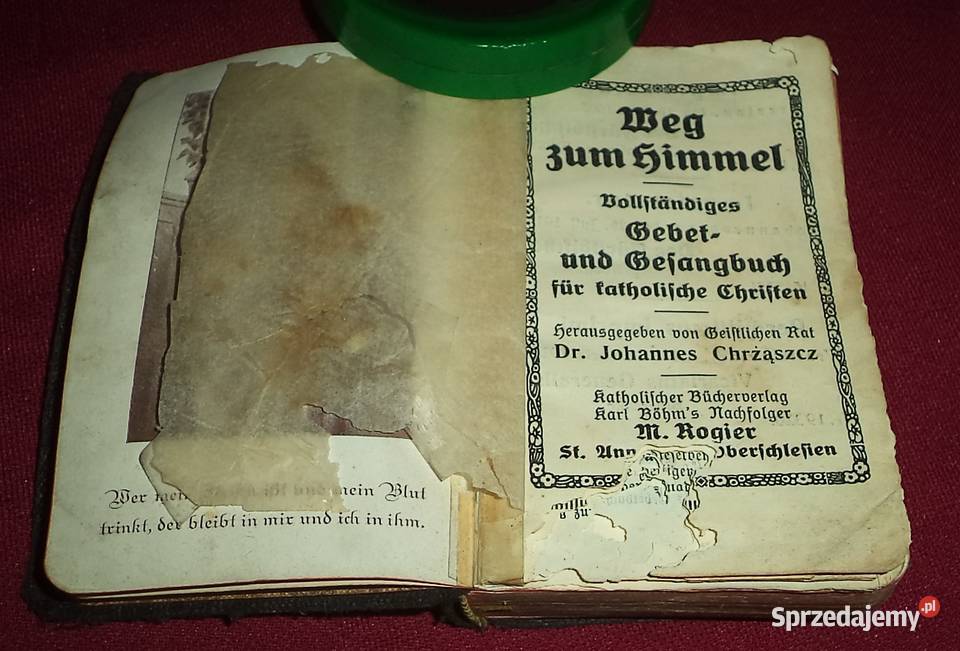 Johannes Chrząszcz Weg zum himmel Oberschlesien