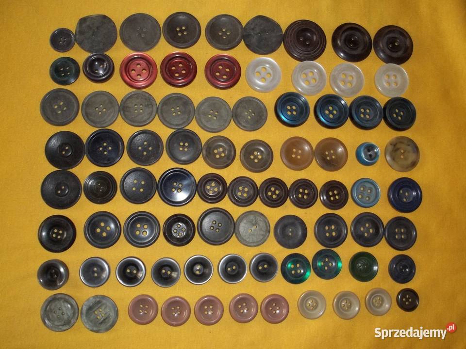 Guziki małeśrednie duże różne Łódź