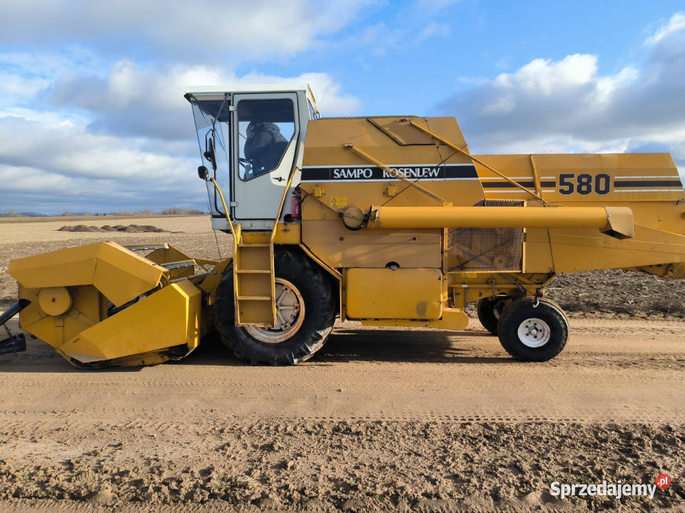 Kombajn zbożowy SAMPO Rosenlew 580 Heder 305 Izabelin