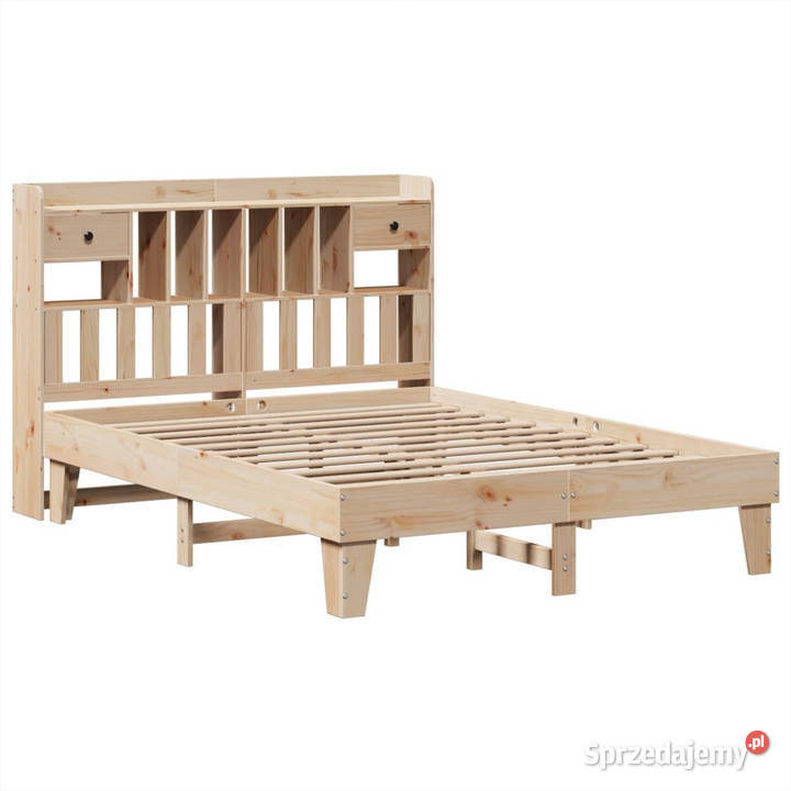 Rama łóżka bez materaca lite drewno sosnowe 110cm mazowieckie sprzedam
