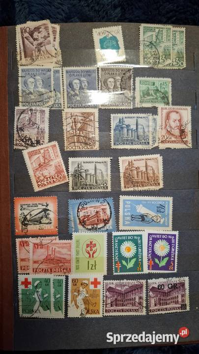 Znaczki pocztowe klaser różne Warszawa