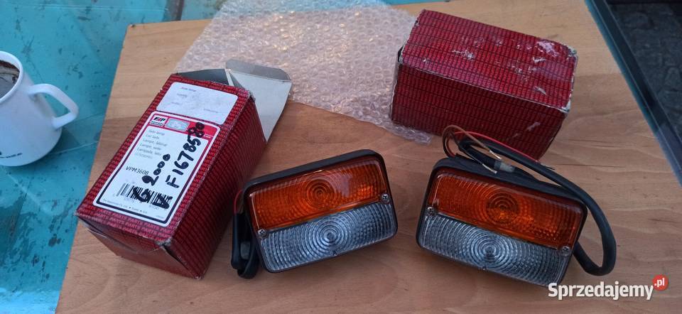 Lampy z kierunkowskazami traktor kujawsko-pomorskie Koronowo