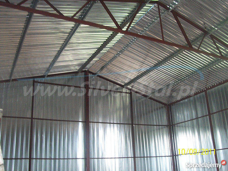 Garaż blaszany 3x4 ocynkowany garaż z Biała Podlaska