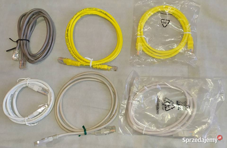 Kable sieciowe RJ45 6 kable i wtyczki Świętochłowice