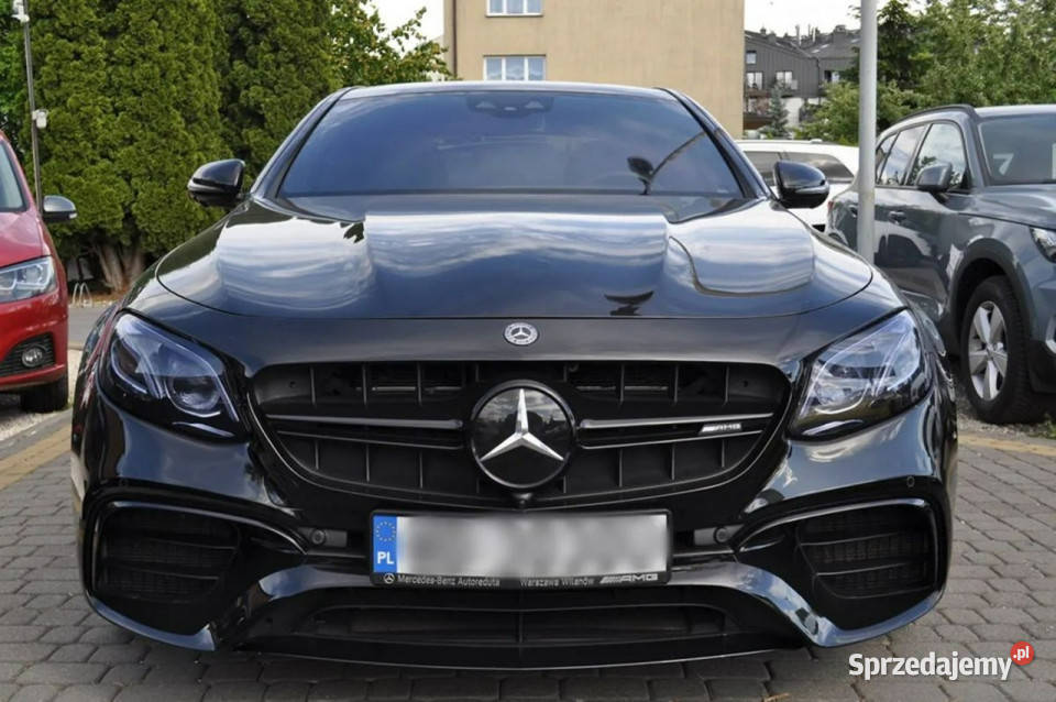 Mercedes E 63 AMG MERCEDESBENZ E AMG 63 S 4MATIC elektrycznie ustawiane fotele mazowieckie