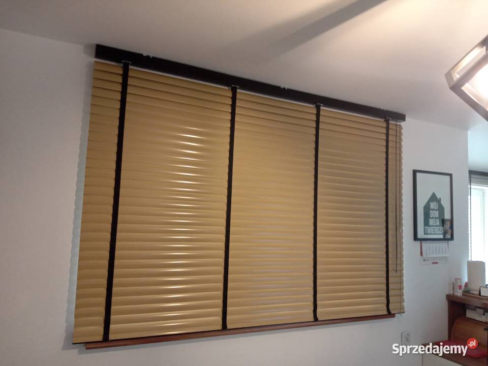 Żaluzje drewniane sprzedam
