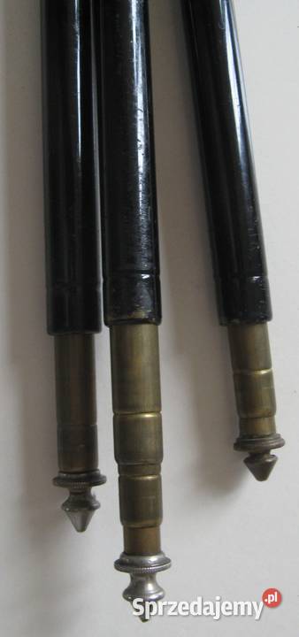 Statyw drewniany i mosiężny Dąbrowa Górnicza