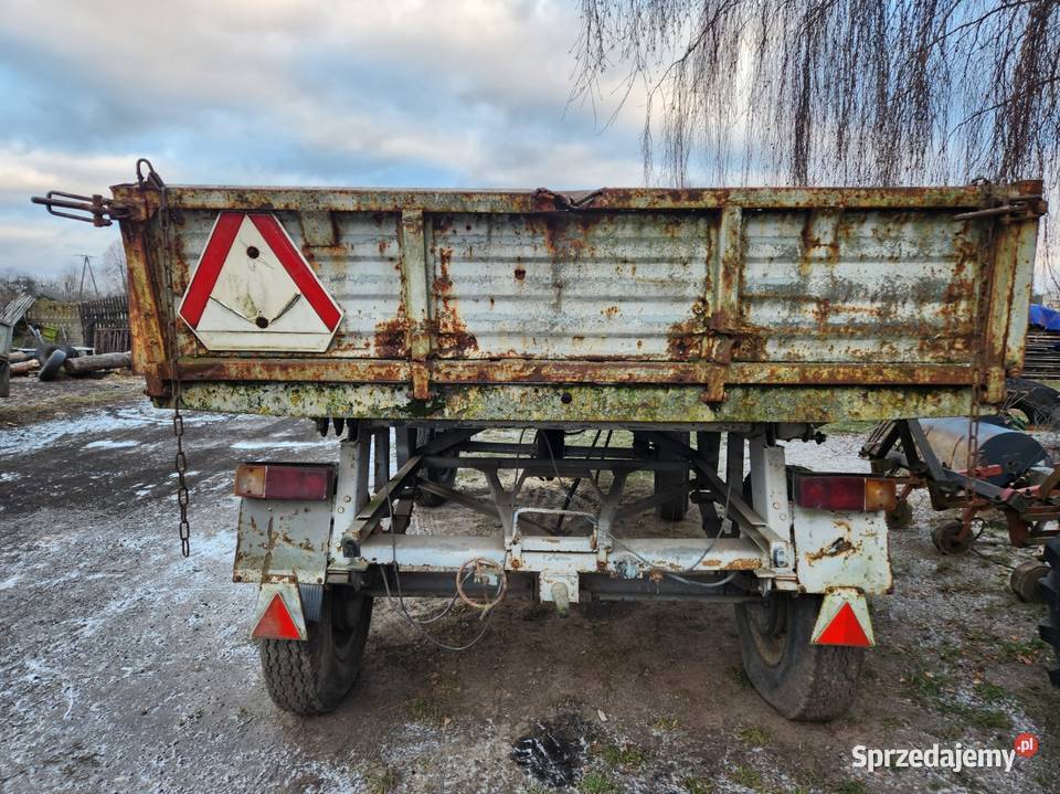 Przyczepa D47 z dokumentami Pomiary sprzedam