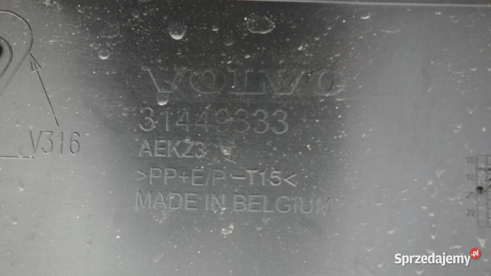 ZDERZAK TYŁ TYLNY DOKLADKA VOLVO XC40 2017 Ruda Śląska