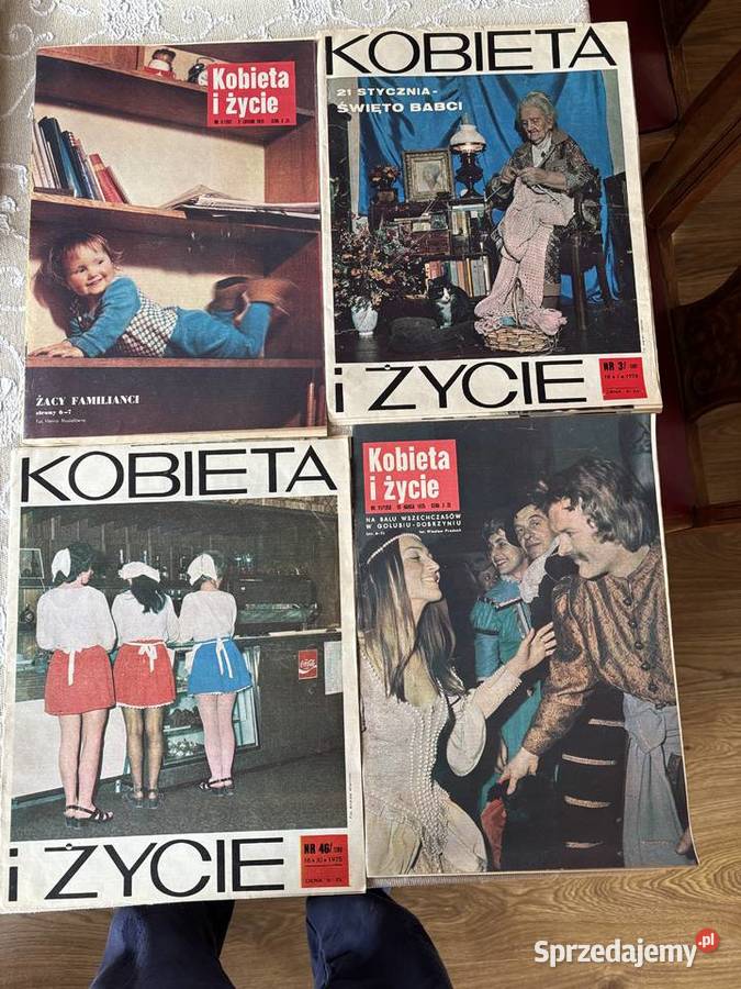 stare gazety z czasow PRLKobieta i Życie numery Kosianka-Trojanówka sprzedam