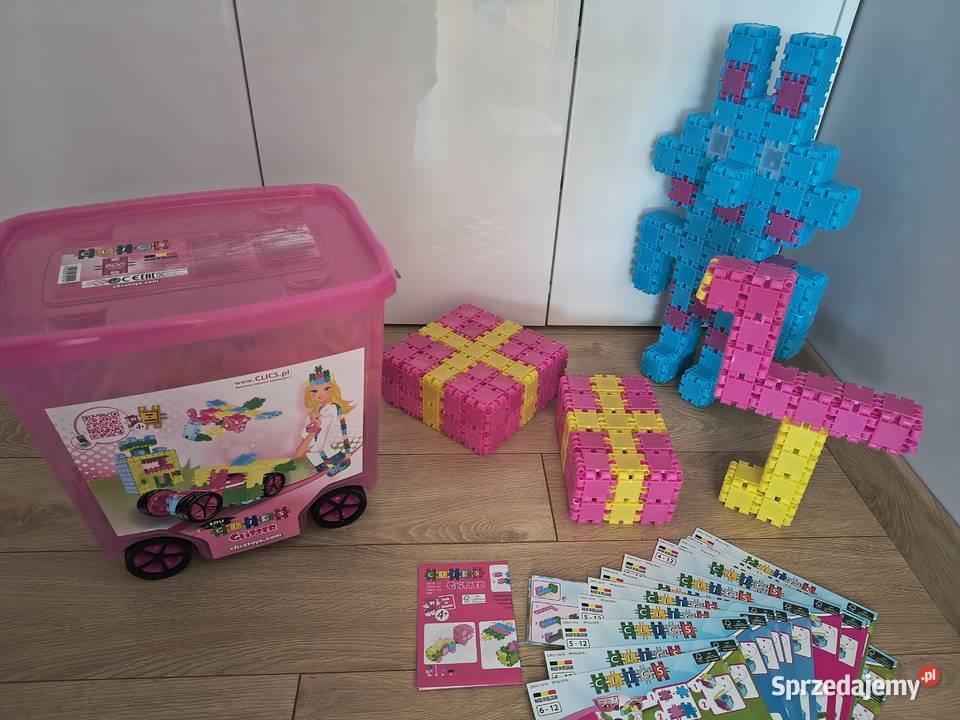 Klocki konstrukcyjne CLICS CB801 Rollerbox Plastik