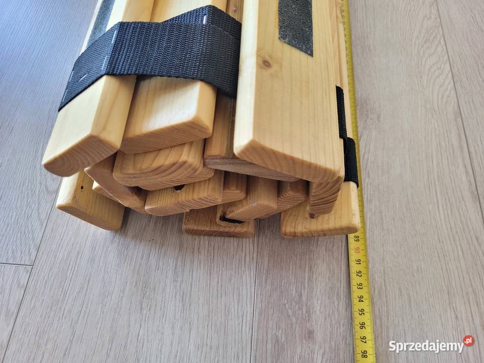 Stelaż do łóżka 90 x 200 z taśmą olejowany Poznań