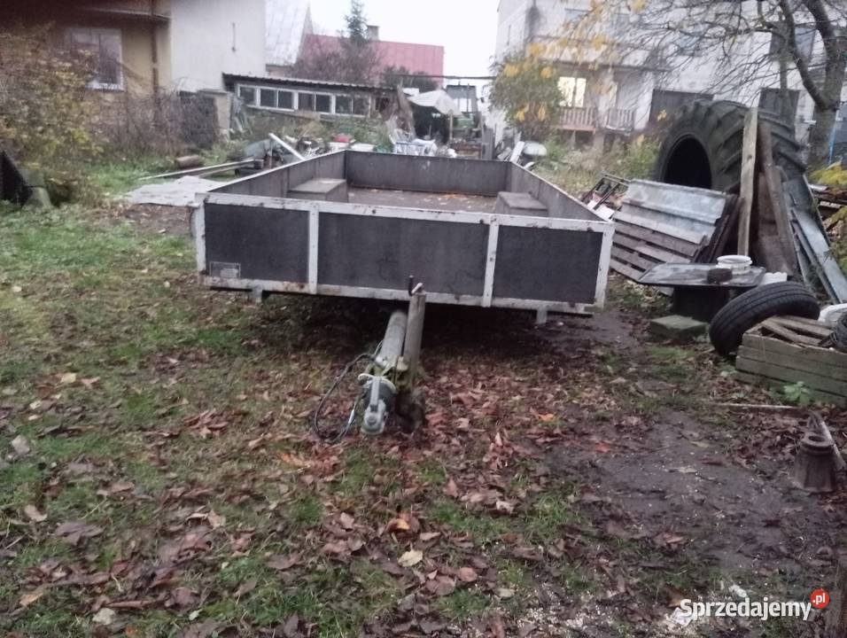 Sprzedam duża przyczepkę skrzyniowa smochodowa Przasnysz