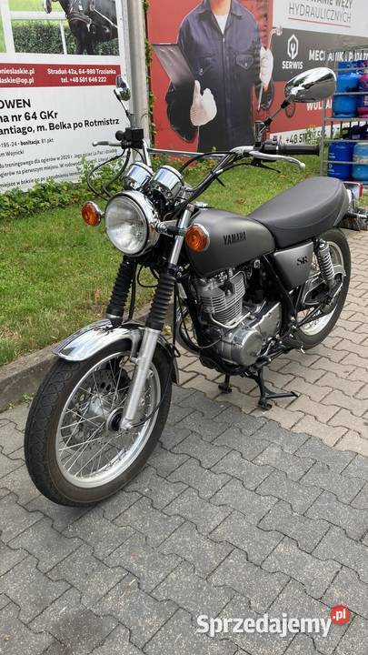 Reflektor Lampa Yamaha SR400 z uchwytami Cafe opolskie Brzeźce sprzedam
