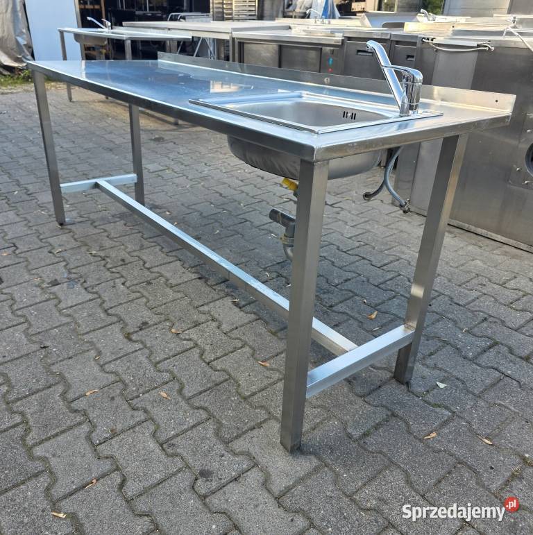 Zlew 1 Komorowy z Blatem Wzmacniany 1926885 Gastronomia