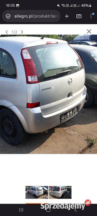 zderzak Opel meriva Wrocław