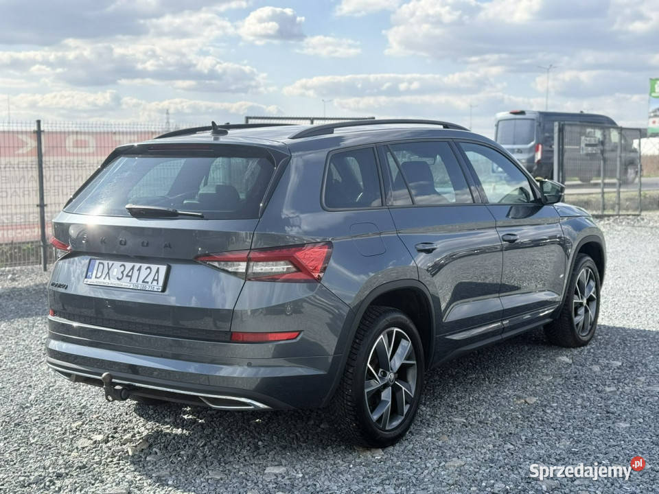 koda Kodiaq 15 TSI 150 20202021 DSG7 Sportline szary Kodiaq dolnośląskie Wojkowice