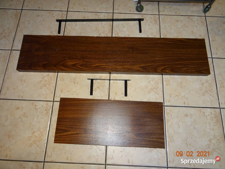Półki z płyty MDF 2 sztuki sprzedam