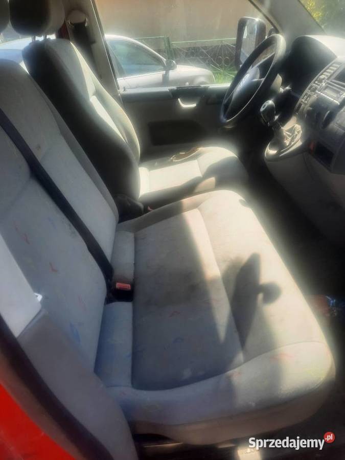 Volkswagen Transporter T5 25 TDi Doka Tanio 400000km Volkswagen Busko-Zdrój
