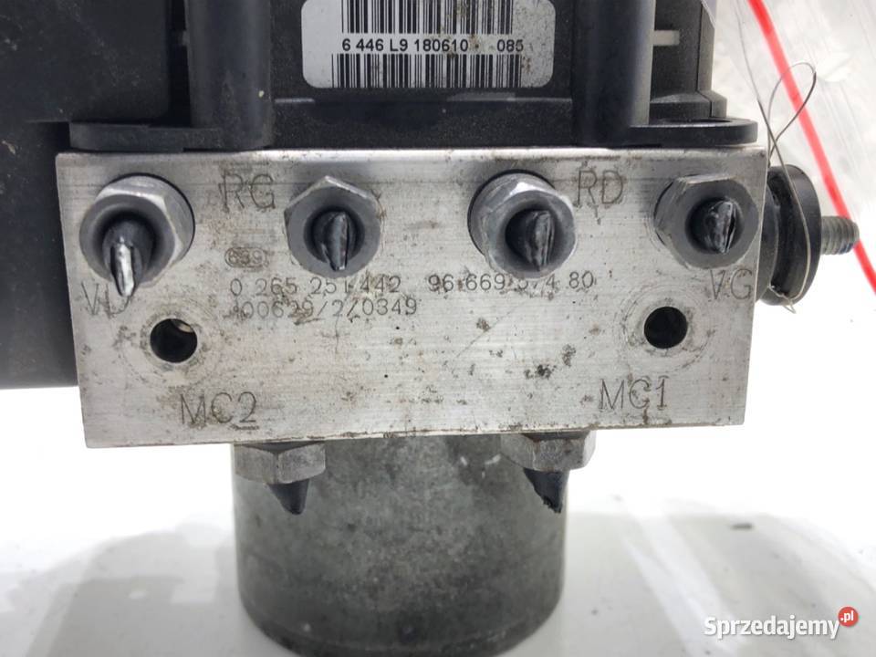 POMPA ABS PEUGEOT 308 I 9666957480 16 109 0716 osobowe