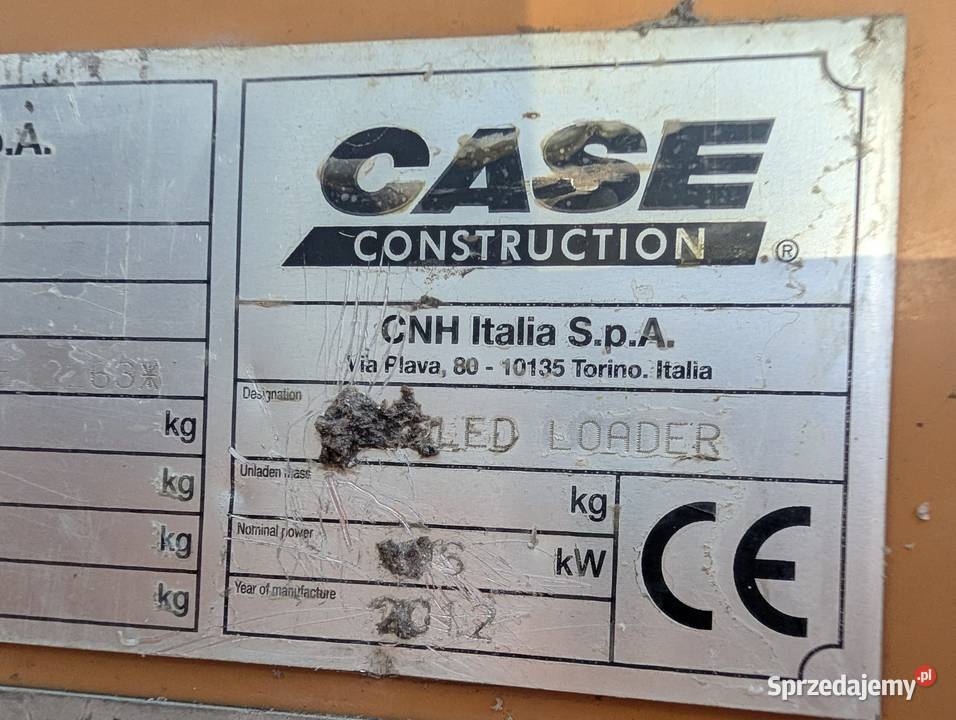 Case 521F Ładowarka czołowa CASE 521F 2012 Ropczyce