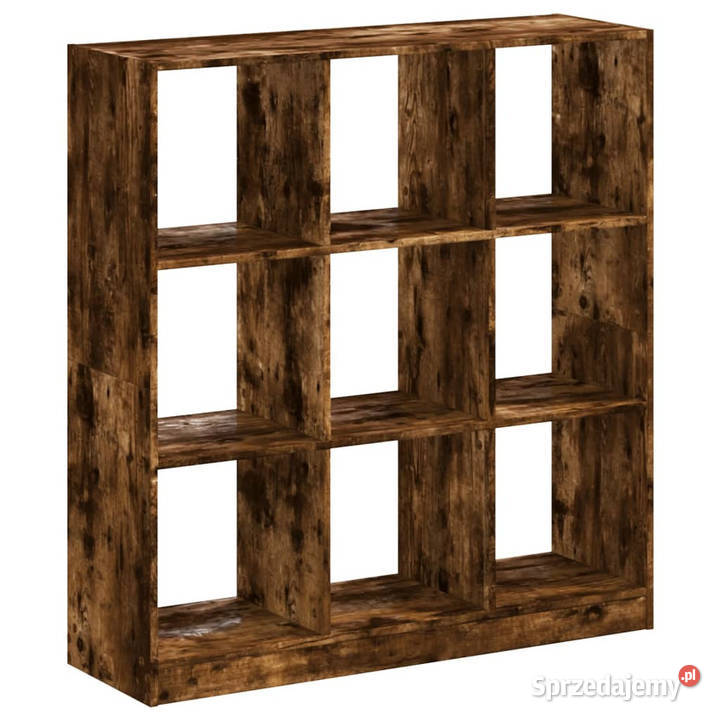 Regał przydymiony dąb 102x32x108 materiał sprzedam