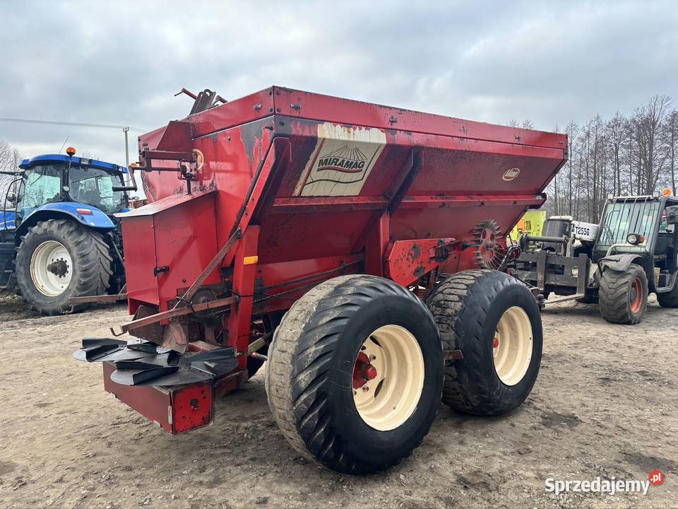 Rozsiewacz siewnik do wapna Vicon nawozu nawozów Myszyniec sprzedam