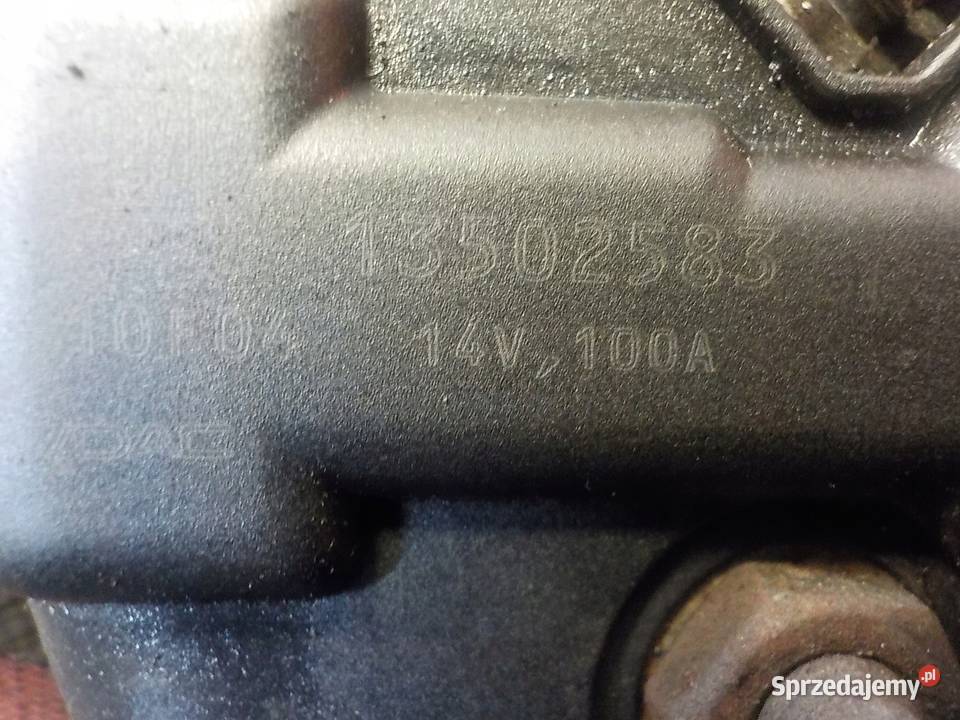 INSIGNIA ZAFIRA 20 CDTI 12r 130 A20DT alternator Suków