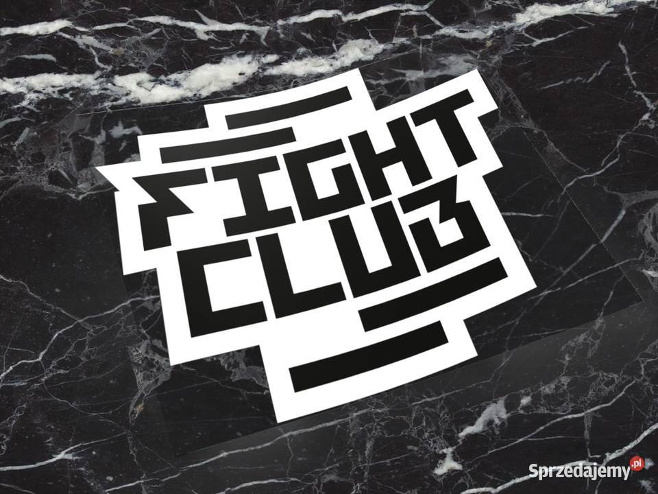 Naklejka K13 FIGHT CLUB 6 x 6 problem pro8l3m 4 Akcesoria