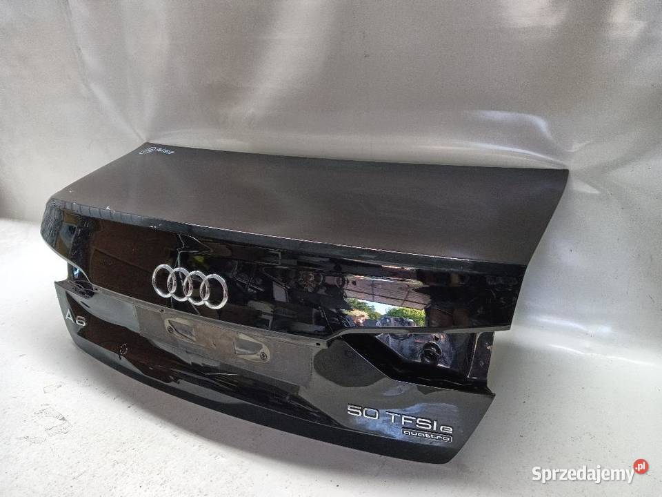 TYLNA KLAPA BAGAŻNIKA AUDI A6 C8 SEDAN tylna osobowe