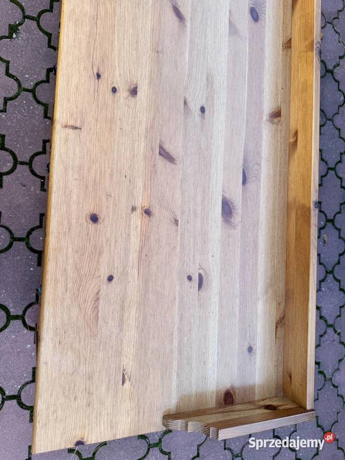 Komoda drewniana szuflady Ikea leksvik szafa Garwolin