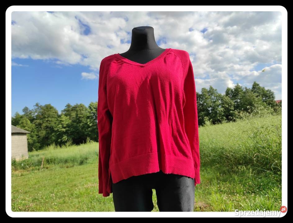 Czerwony sweter damski LCW Casual 40 L