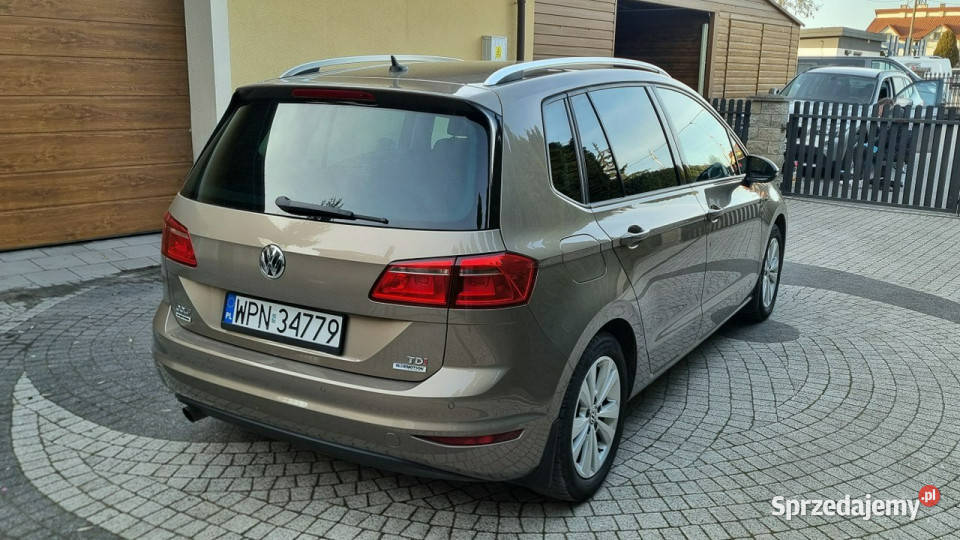 Volkswagen Golf Sportsvan Prosty Silnik 2kpl Alu 110KM Płońsk