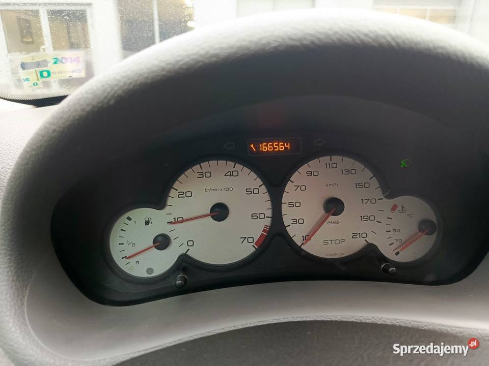Peugeot 206 11 benzyna 2002r klimatyzacja hak klimatyzacja Międzychód