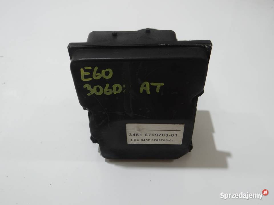 BMW 5 POMPA ABS HAMULCOWA E60 30D 6769703 osobowe Strzyżewice