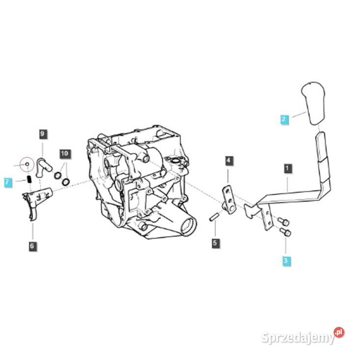 Kulka wałka 8570 mm LS XJ25 LS MT125 LS MT335 LS Tajęcina