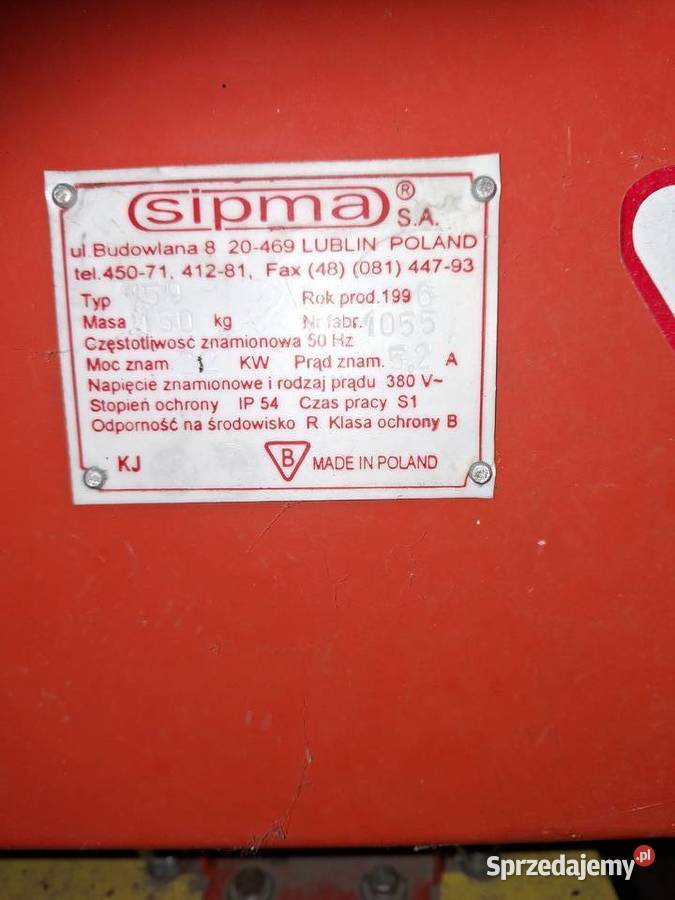 Gniotownik Simpa H759 Stalowa Wola