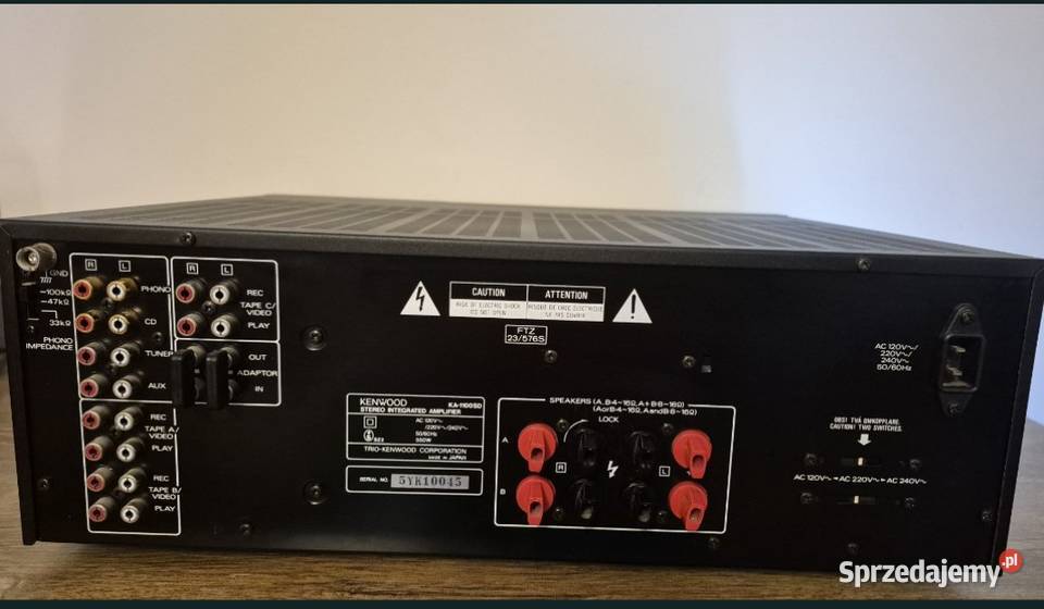 Zintegrowany wzmacniacz Kenwood KA1100 SD Wzmacniacze i pokrewne Lublin
