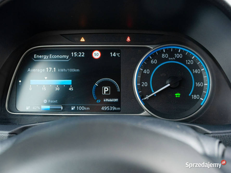 Nissan Leaf PY7357440kWh NConnecta Podgrzf Leaf Gdańsk sprzedam