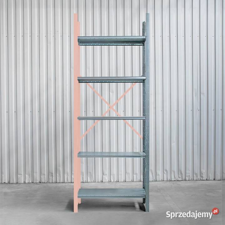 Regał magazynowy 5 półek DEXION 283x102x50 MODUŁ podkarpackie Chmielów