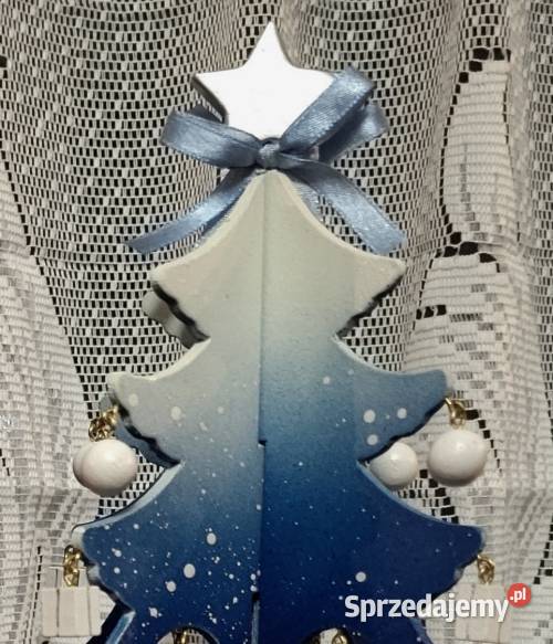 POZYTYWKA Choinka obrotowa z drewna CICHA NOC Koszalin