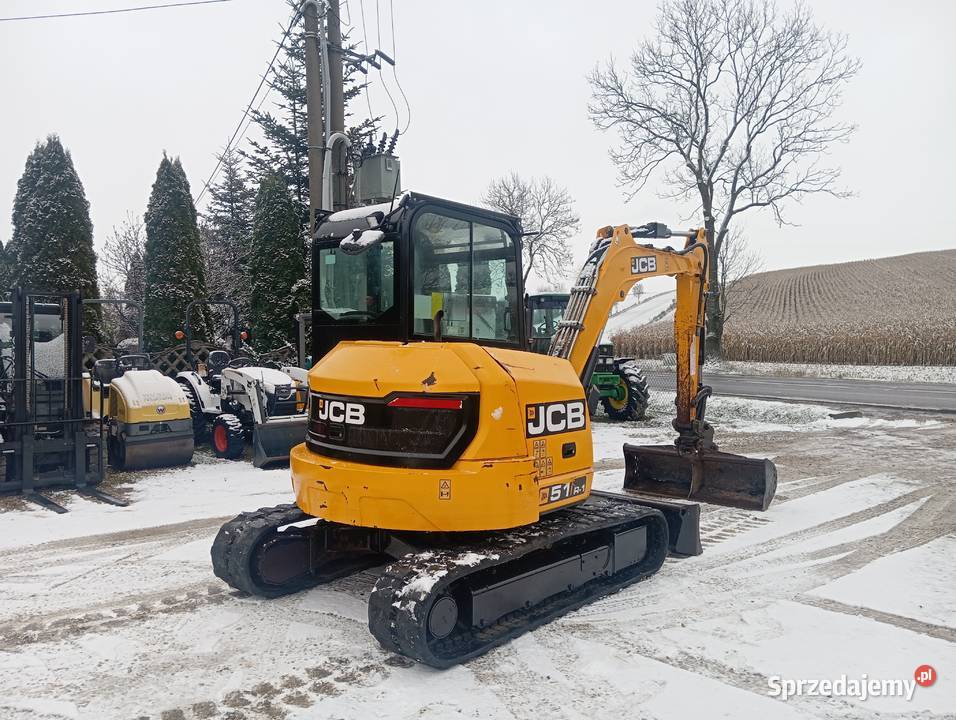JCB 51 R1 MINI KOPARKA GASIENICOWA Rok produkcji 2018 Racławice sprzedam
