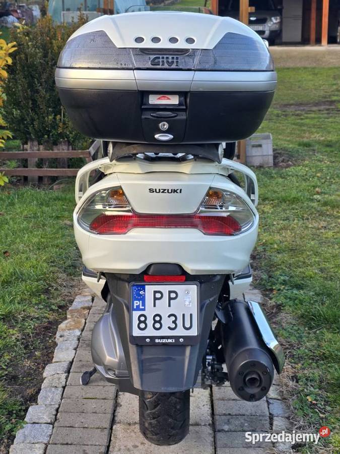Sprzedam skuter Suzuki burgmann 400 Suzuki wielkopolskie Piła