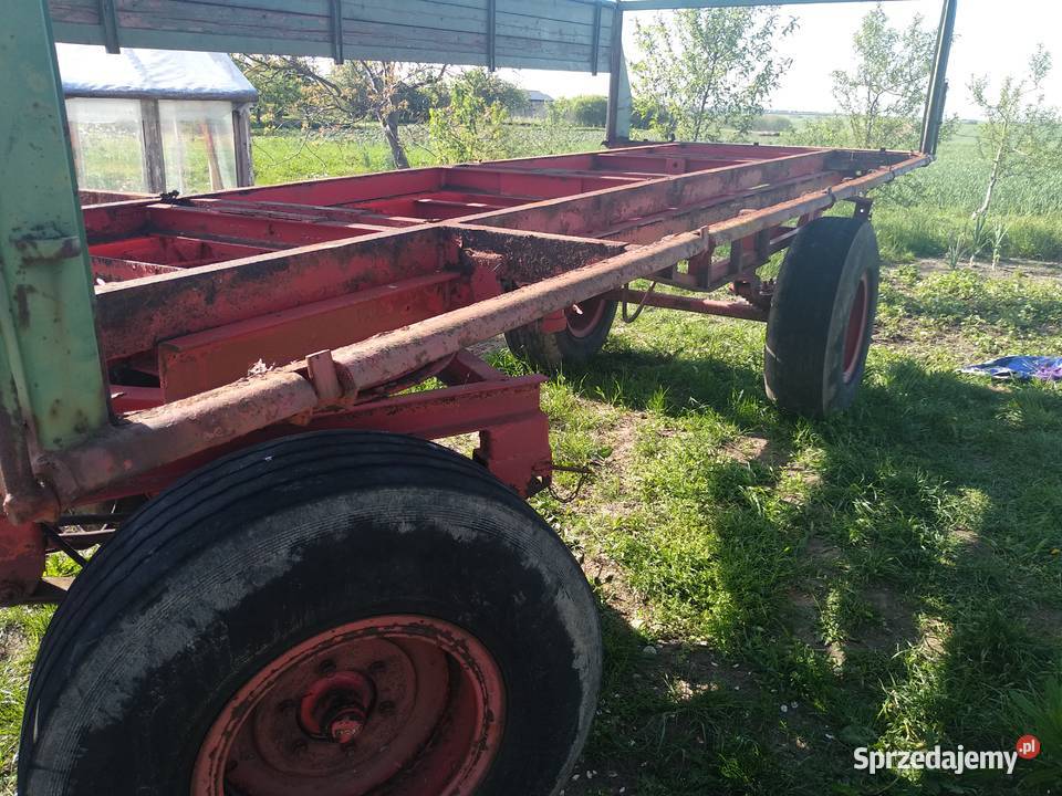 Przyczepa Krone 8t nieuszkodzony Dąbrowa Wielka