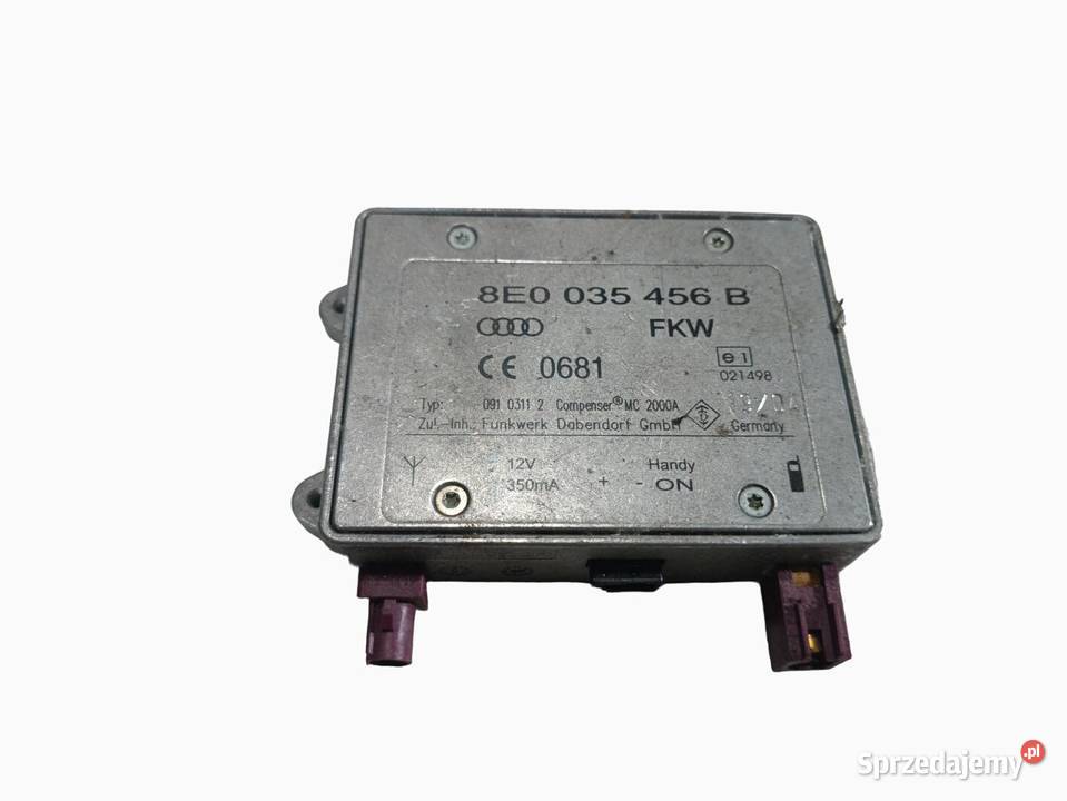 WZMACNIACZ ANTENY AUDI A8 D3 4E0 8E0035456B