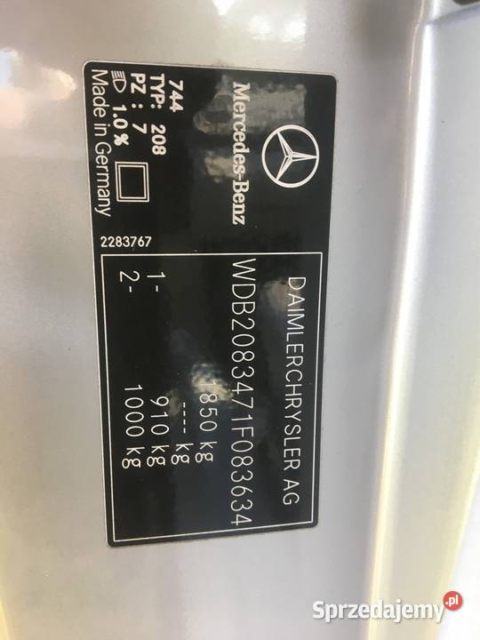 Sprzedam zamienię Mercedesa clk elegance Sportowy / Coupe Gorlice