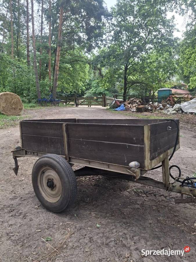 Przyczepka wywrotka tz4k kiper traktorek nieuszkodzony Krosno Odrzańskie
