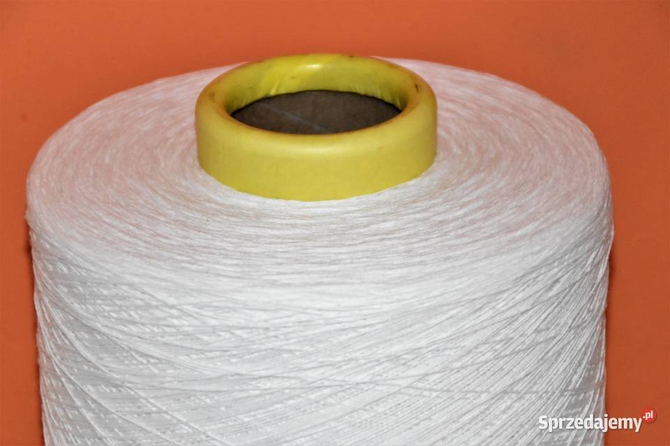 kordonek bawełniany biały tex120 Żmigród